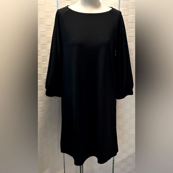 Halogen Timeless Little Black Dress NWT | Classic & Chic Wardrobe Staple small - Picture 2 of 9